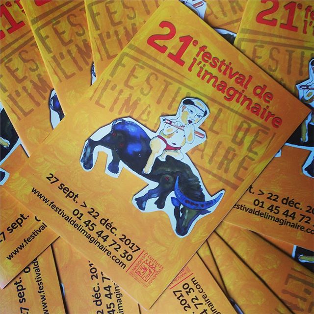 Elle est (enfin) là ! Lumineuse, étonnante, invitante brochure du 21ème Festival de l'Imaginaire... Du 27 septembre au 22 décembre, à Paris et en région, suivez le buffle et découvrez des spectacles rares, expressions de la diversité culturelle de l'humanité.